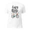 Enjoy The Little Things Bicycle Floral Unisex Tshirt 16