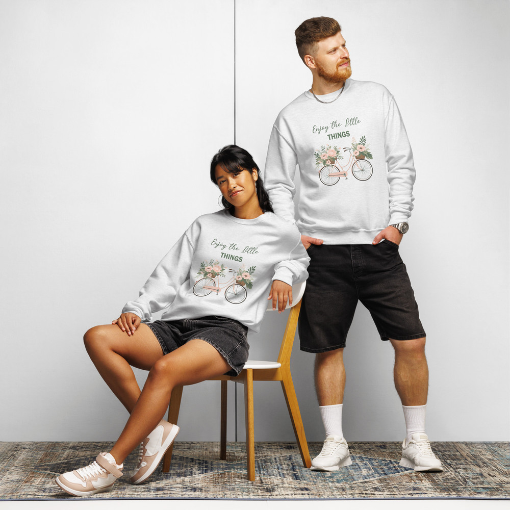 Enjoy The Little Things Crew Neck Sweatshirt 4