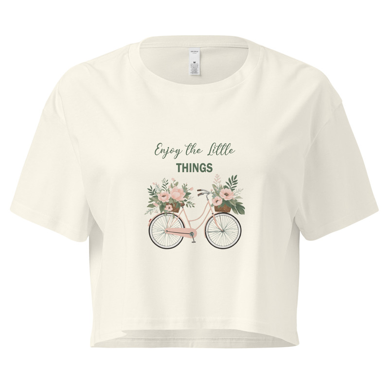Enjoy The Little Things Womens Crop Top 5