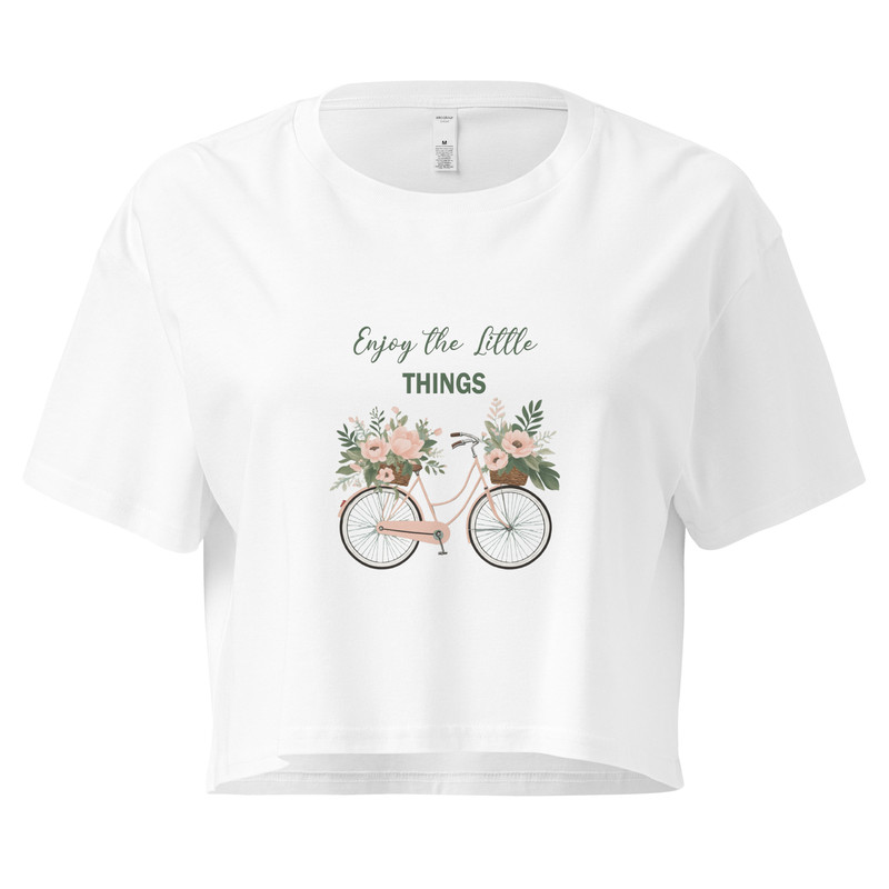Enjoy The Little Things Womens Crop Top 15