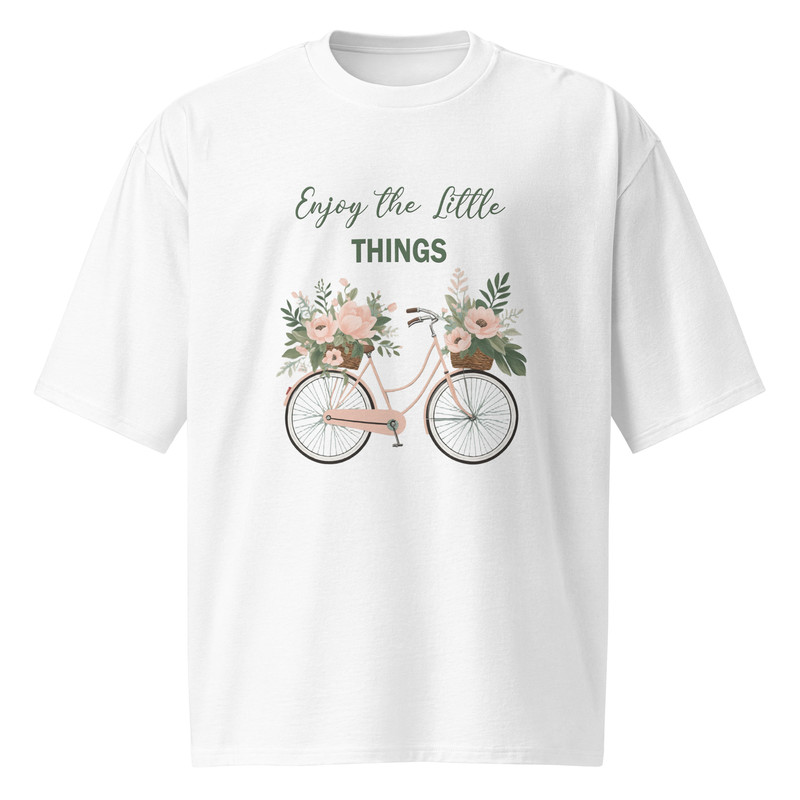 Enjoy The Little Things Oversized Heavyweight Tshirt 3