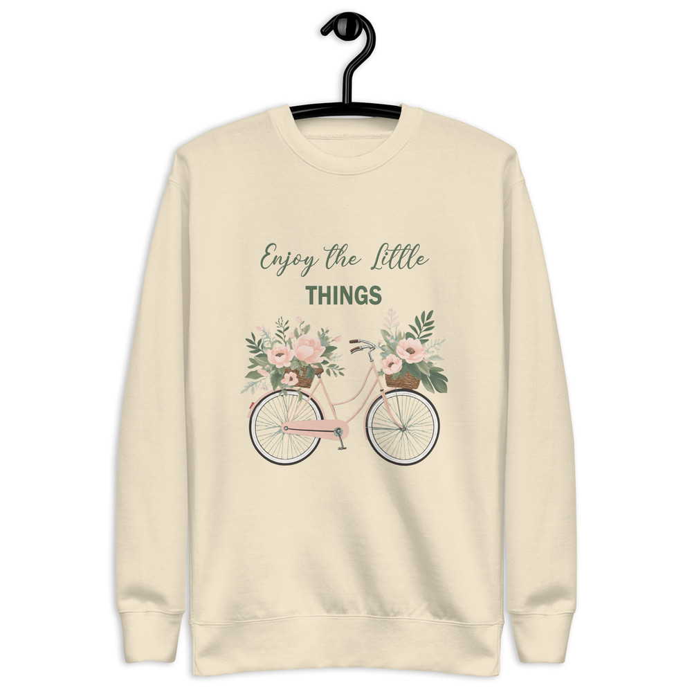 Enjoy The Little Things Unisex Premium Sweatshirt 6