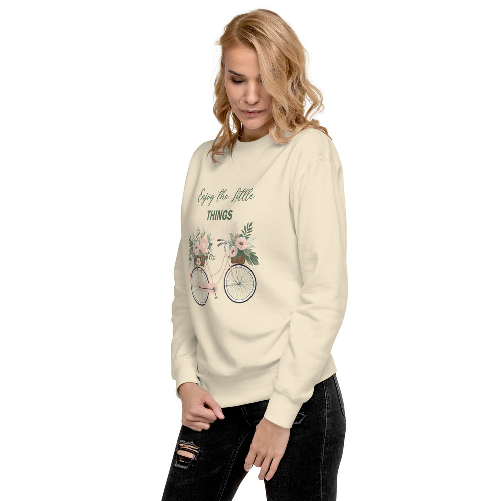 Enjoy The Little Things Unisex Premium Sweatshirt 8