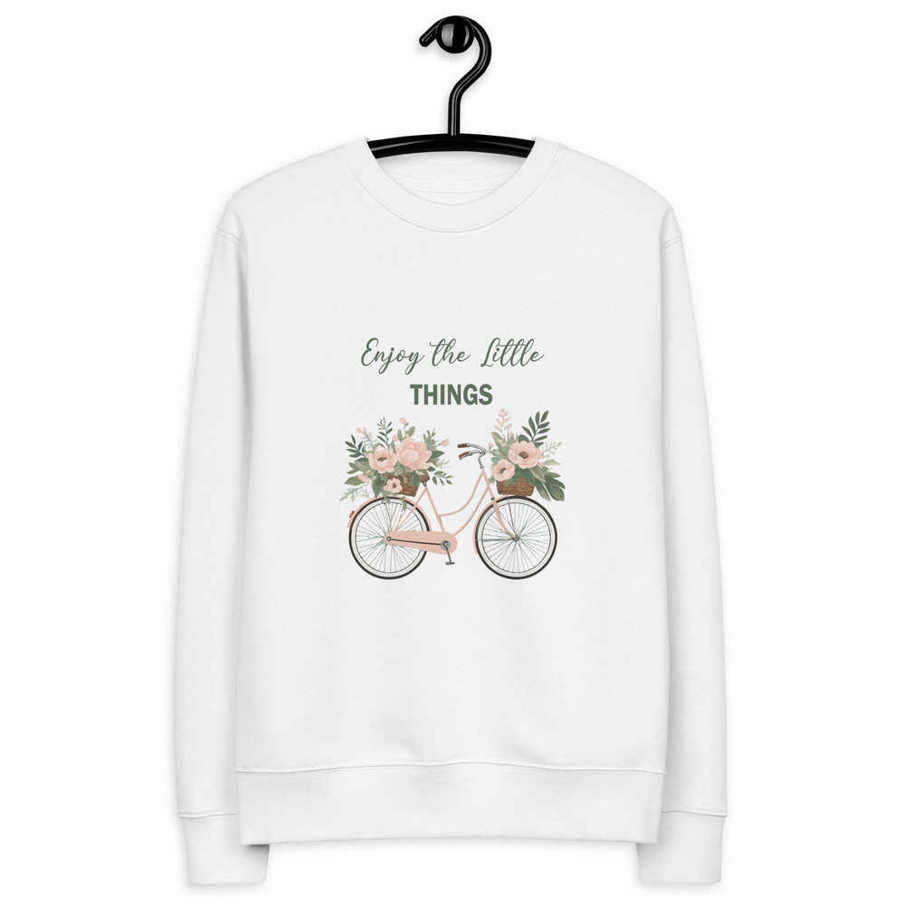 Enjoy The Little Things Unisex Eco Sweatshirt 4