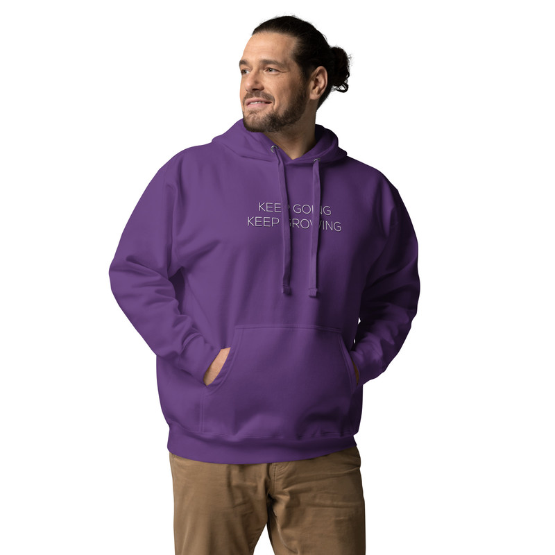 Keep Going Keep Growing Keep Going Keep Growing Motivational Hoodie 19