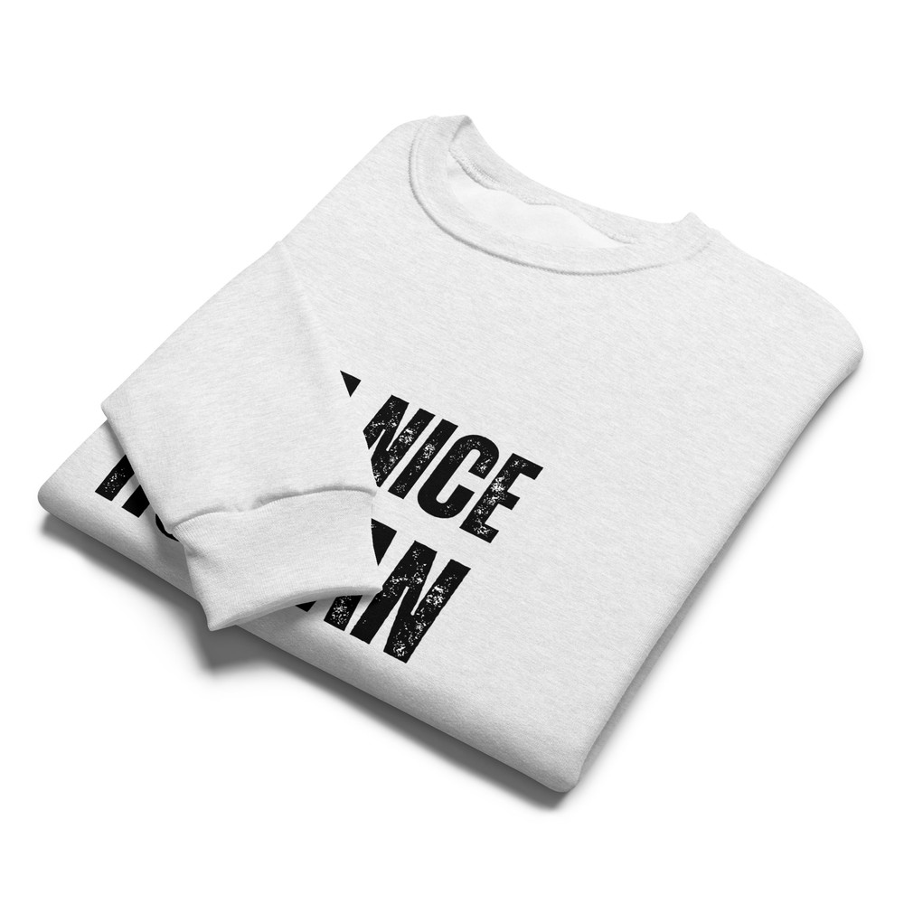 Be A Nice Human Crew Neck Sweatshirt 1
