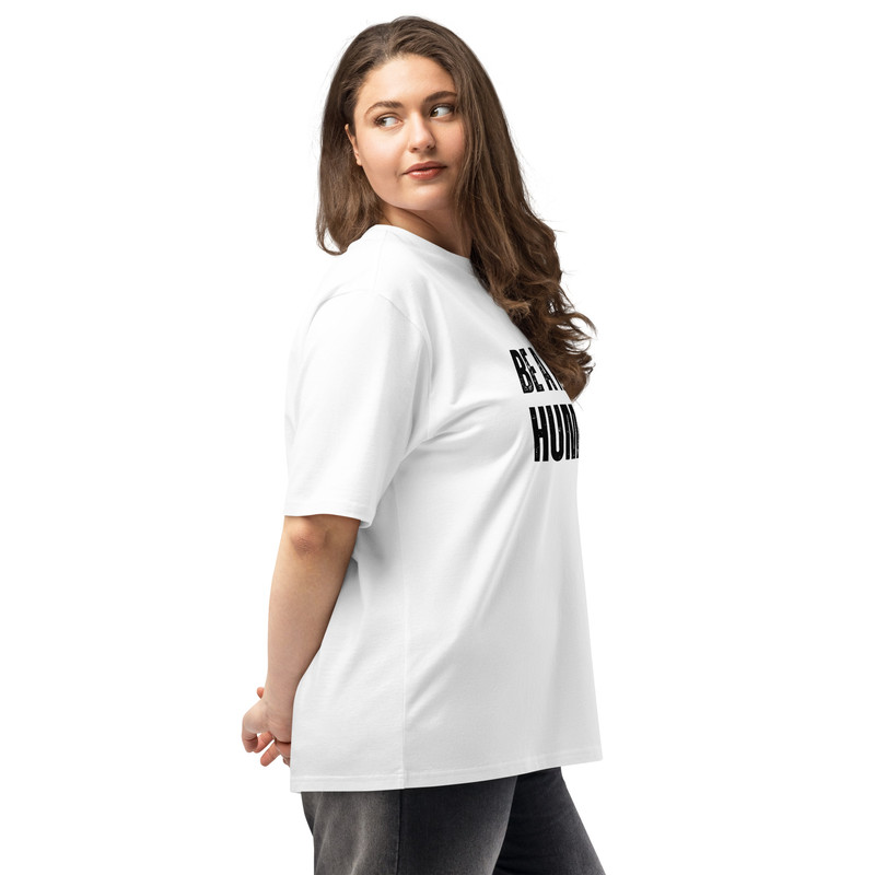 Be A Nice Human Oversized Heavyweight Tshirt 11