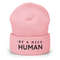Be A Nice Human Cuffed Beanie 4