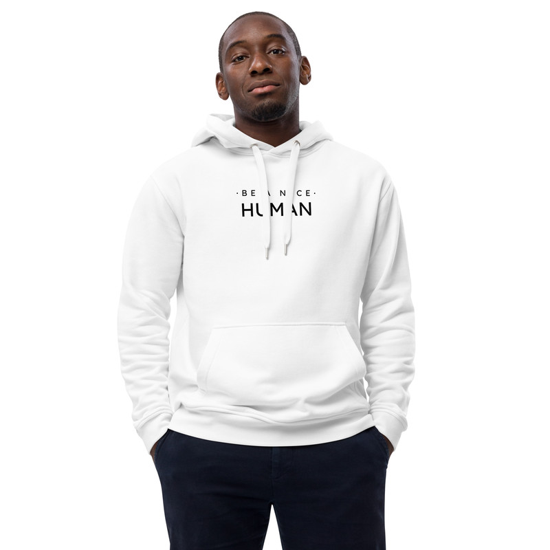 Be A Nice Human Premium Eco Hoodie 4
