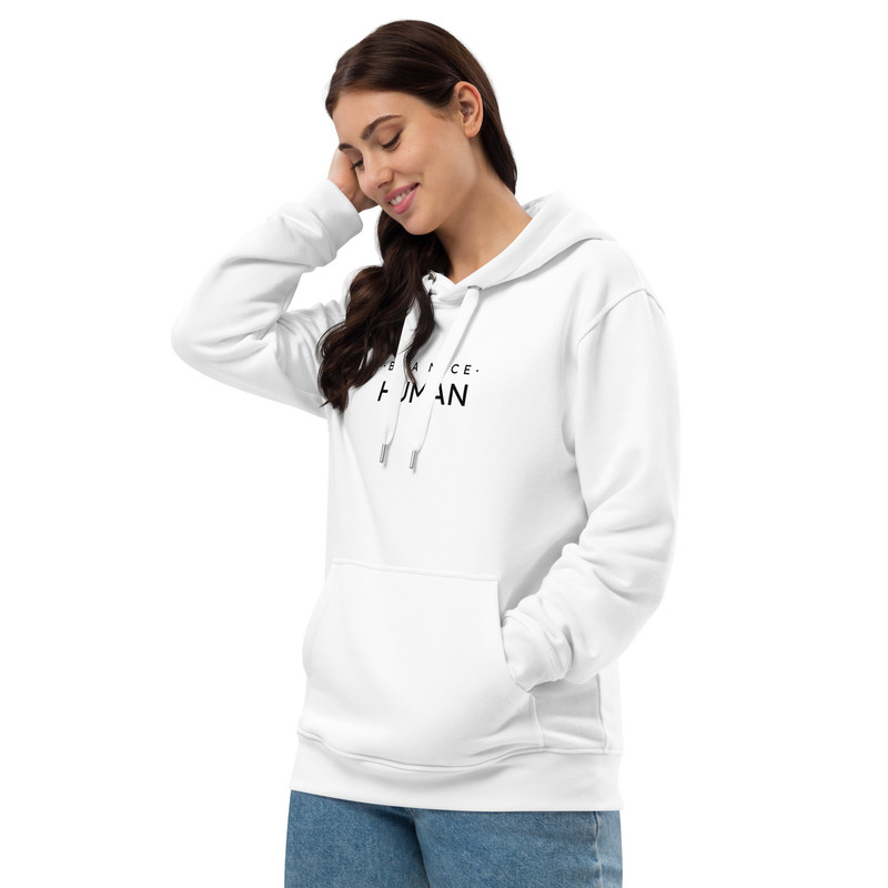 Be A Nice Human Premium Eco Hoodie 9