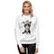 Festive Winter Cat With Glasses Holiday Cheer Art Unisex Premium Sweatshirt 10