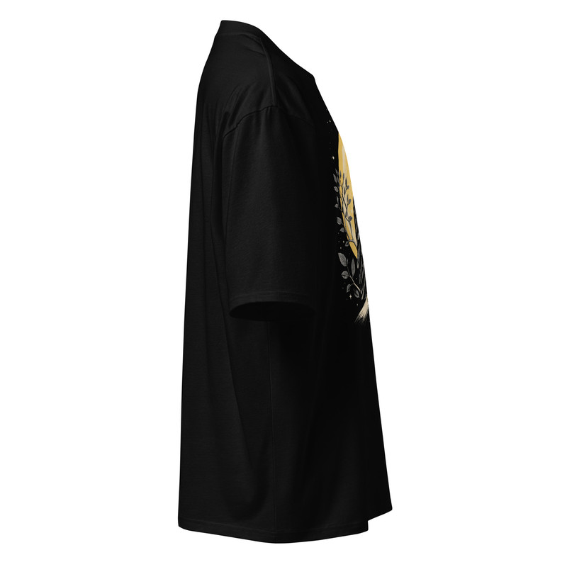 Vintage Celestial Owl Graphic Oversized Heavyweight Tshirt 13