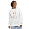 Just A Girl Who Loves Rabbits Unisex Organic Raglan Sweatshirt 6