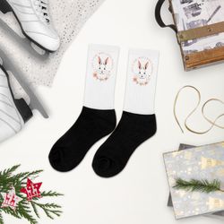 just a girl who loves rabbits socks