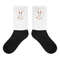 Just A Girl Who Loves Rabbits Socks 3