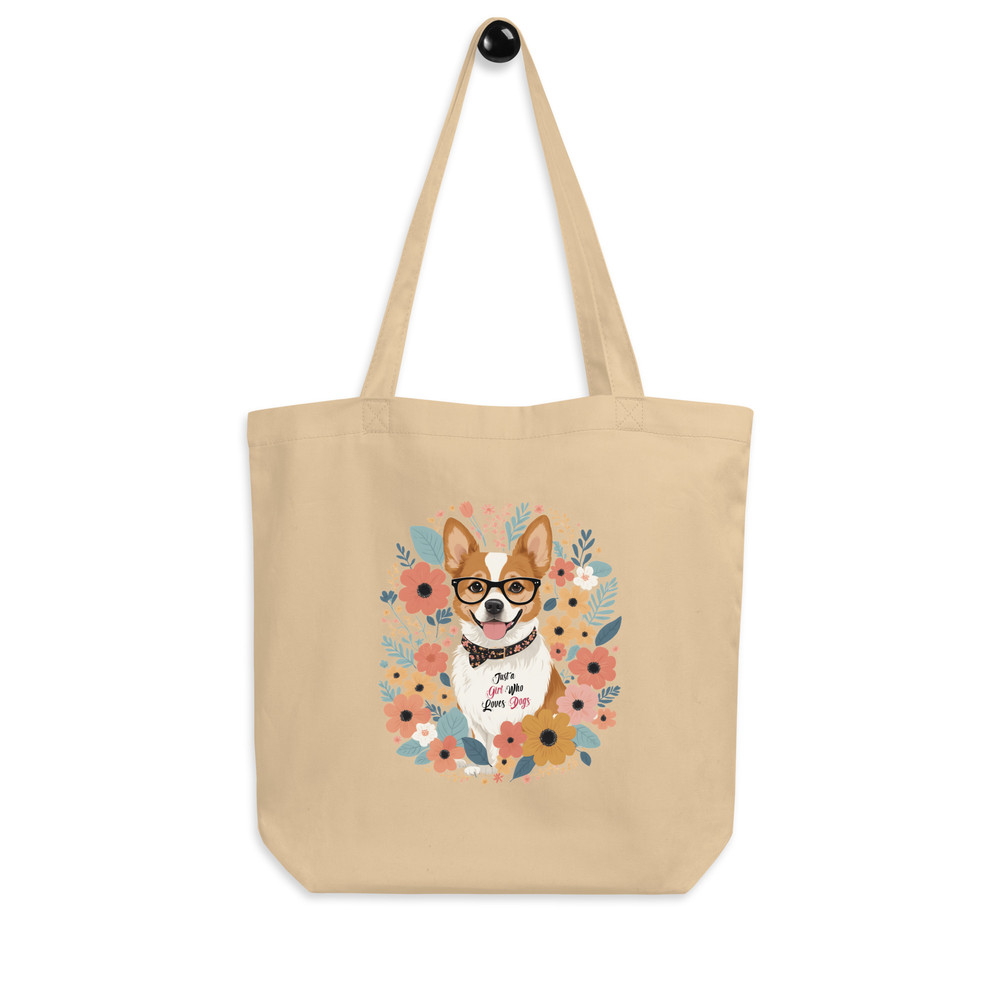 Just A Girl Who Loves Dogs Eco Tote Bag 5