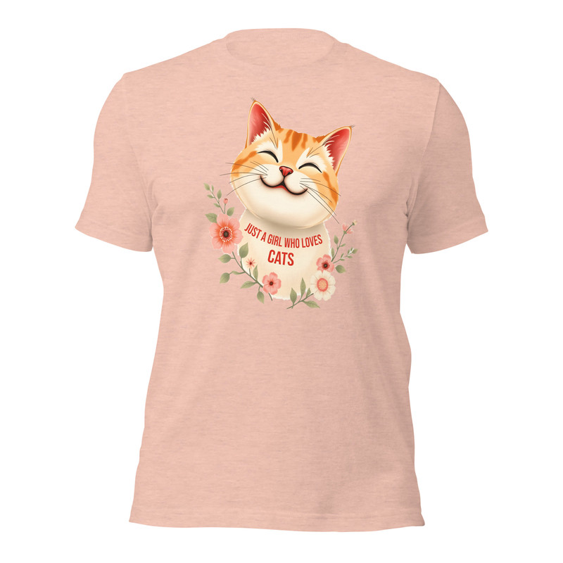 Just A Girl Who Loves Cats Tshirt 19