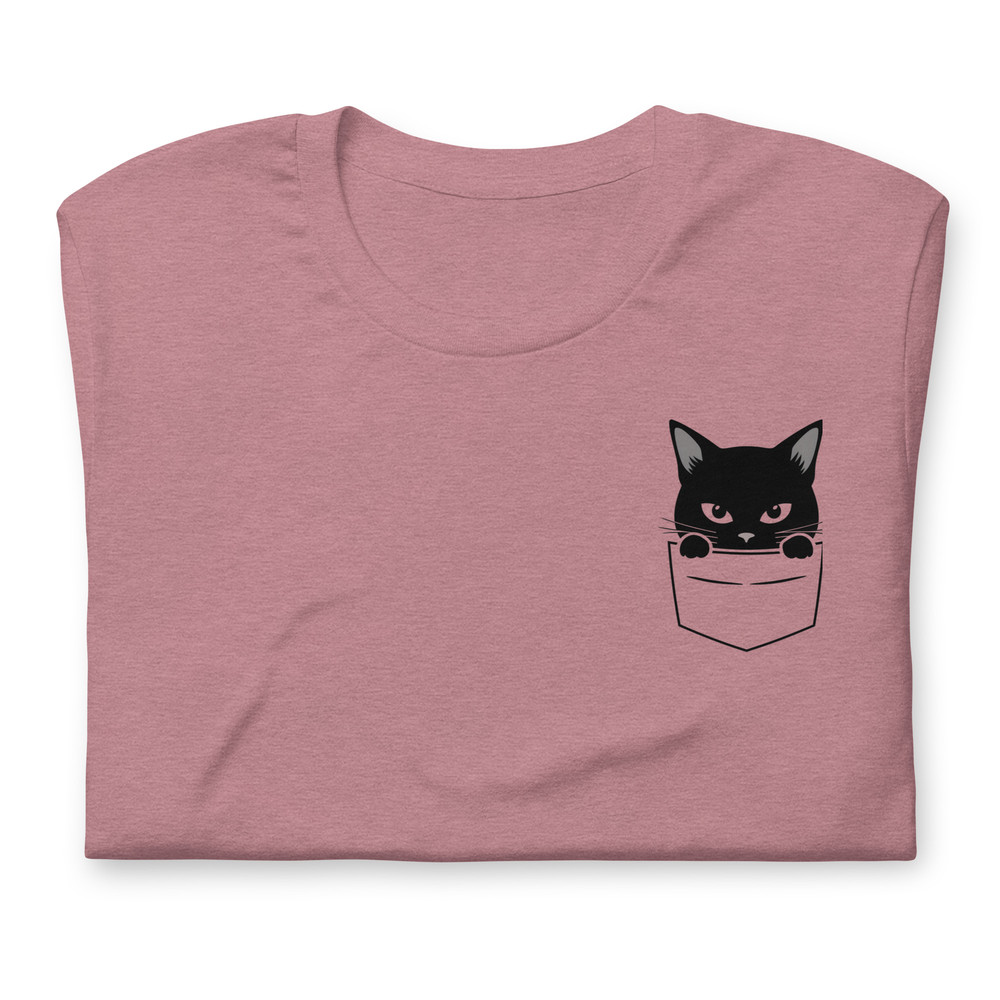 PeekaBoo Cat Unisex Tshirt 2