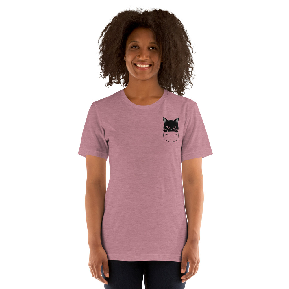 PeekaBoo Cat Unisex Tshirt 3