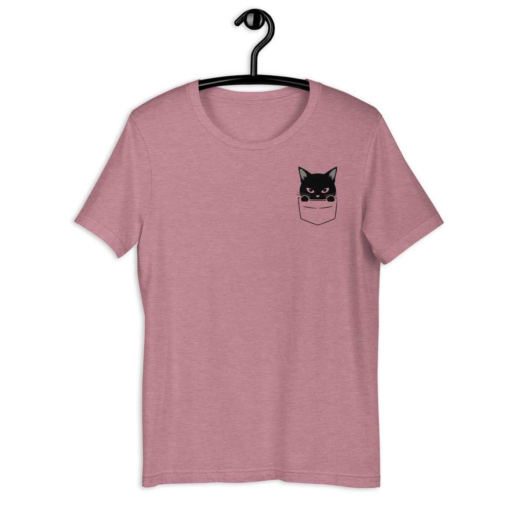 PeekaBoo Cat Unisex Tshirt 4