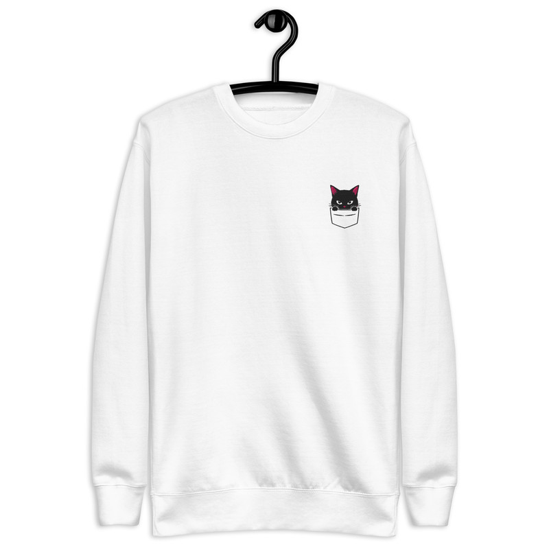 PeekaBoo Cat Unisex Premium Sweatshirt 17