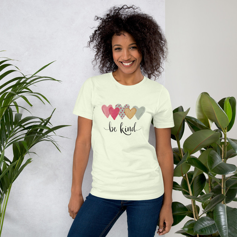 Womens T Shirts Be Kind Shirt Cute Graphic Blessed Shirt Tees Funny Inspirational Teacher Unisex Ts 9