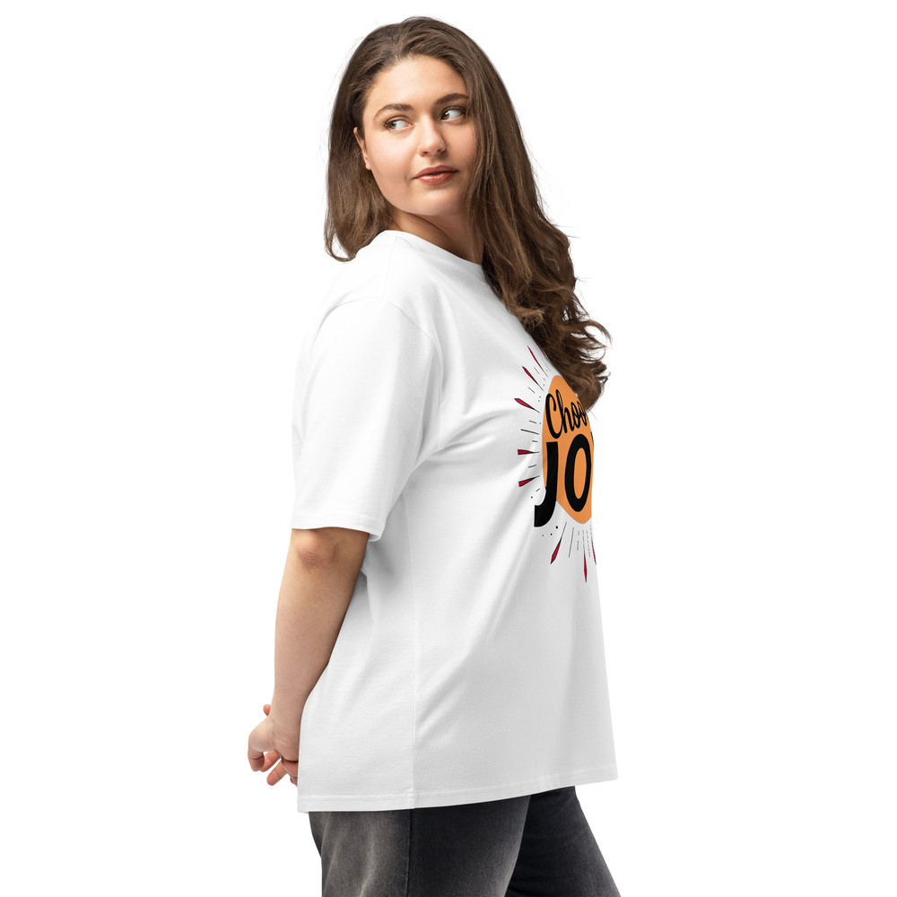 Oversized Heavyweight Tshirt Choose Joy Unisex Heavy Cotton Tee  Inspirational Graphic TShirt Posit 7