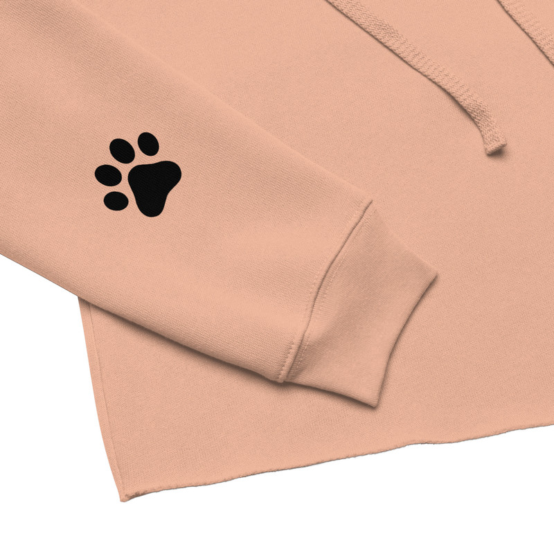 Life Is Better With My Dogs Crop Hoodie 12