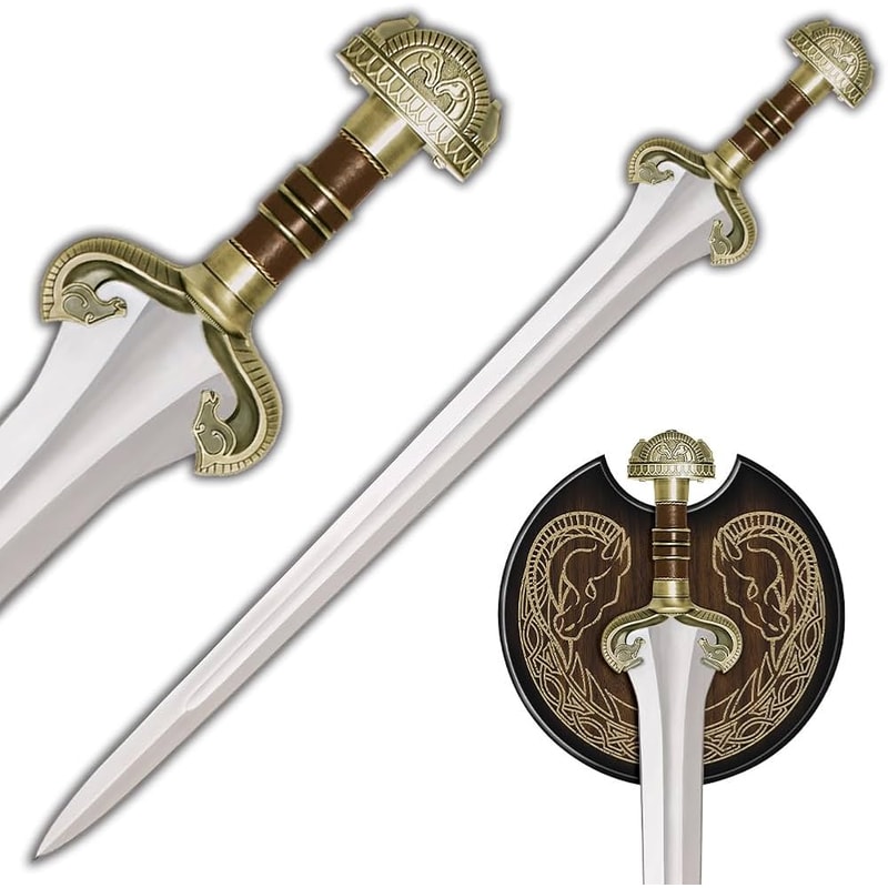 Custom Hand Forged Damascus Steel Viking Sword Best Quality Battle Ready Sword Gift For Him Wedding 2