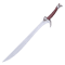 Hobbit Orcrist Sword Thorin Oakenshield Sword Lord Of The Rings LOTR Sword Leather W Sheath 1
