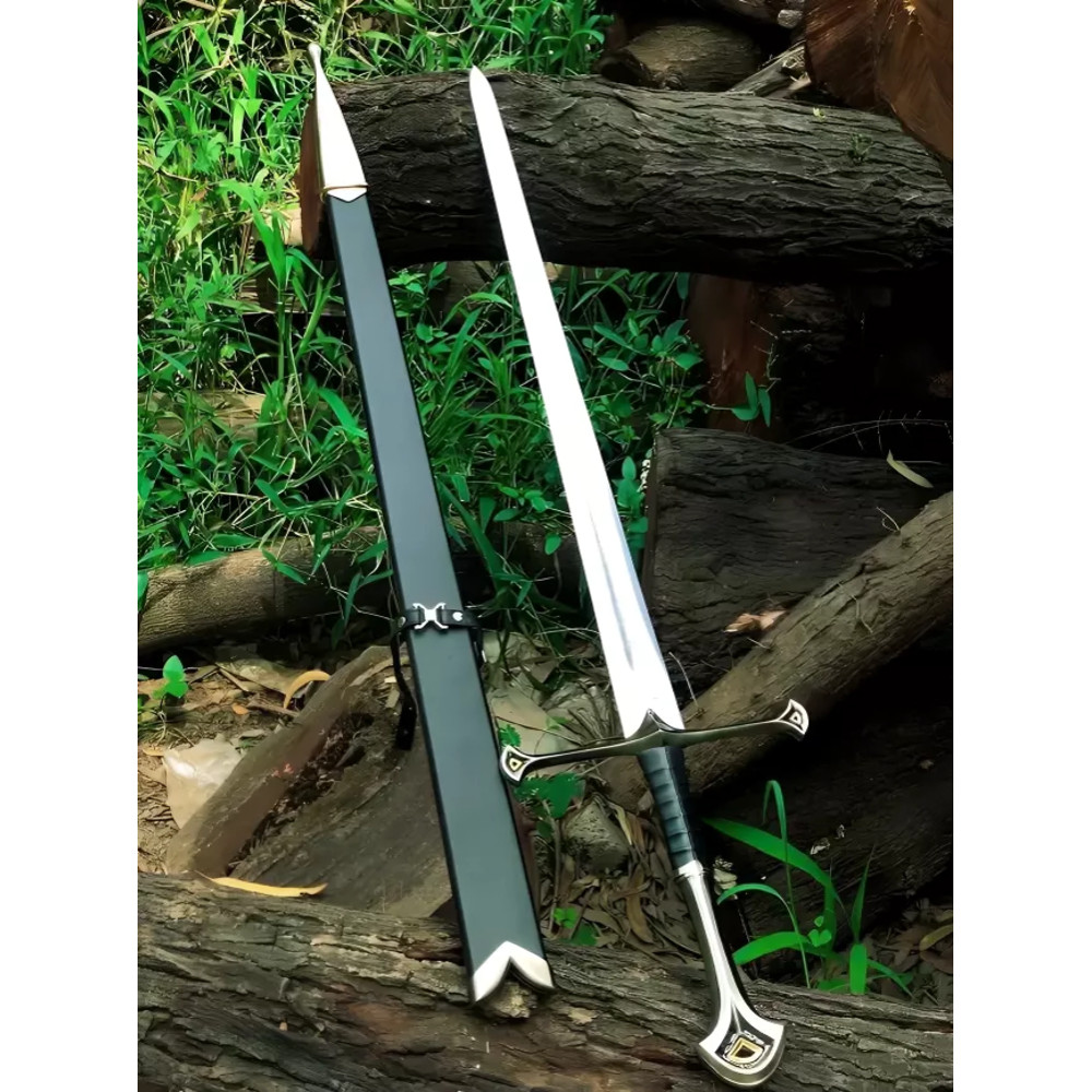 Hand Forged Damascus Steel Viking Sword Sharp Battle Ready Medieval Sword Gift 2