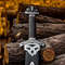 Northmen Sword Hand Forged Damascus Steel Viking Battle Ready Medieval Cosplay 0