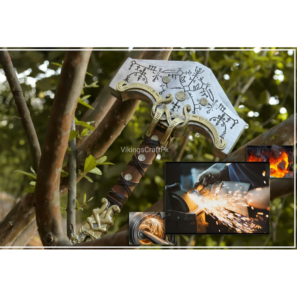 God Of War Ragnarok God Of War Hammer Thor Hammer God Of War Real Hammer Kratos Metal Cosplay Weapo 1
