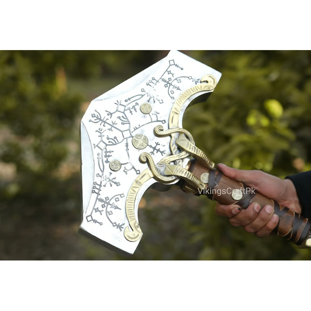 God Of War Ragnarok God Of War Hammer Thor Hammer God Of War Real Hammer Kratos Metal Cosplay Weapo 0