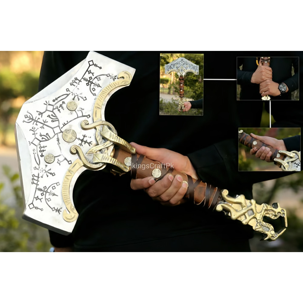 God Of War Ragnarok God Of War Hammer Thor Hammer God Of War Real Hammer Kratos Metal Cosplay Weapo 6