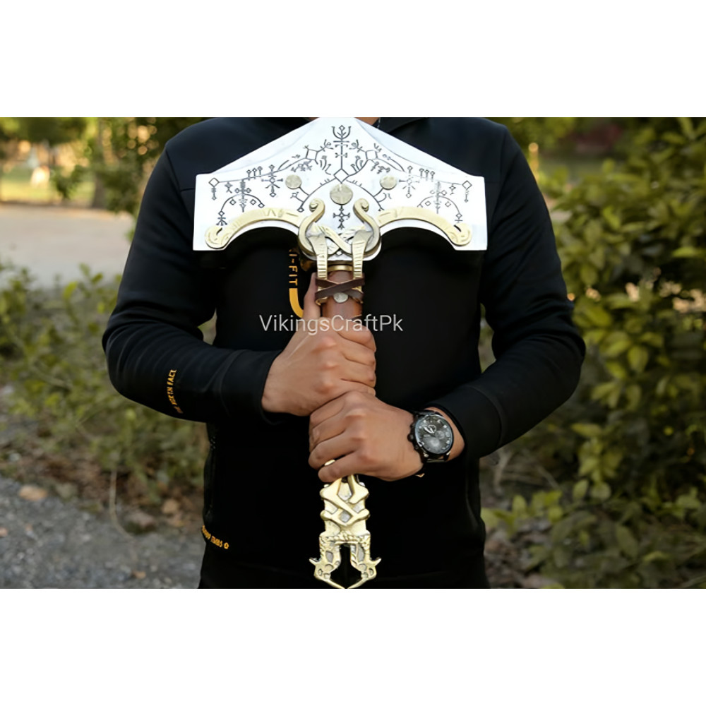 God Of War Ragnarok God Of War Hammer Thor Hammer God Of War Real Hammer Kratos Metal Cosplay Weapo 8