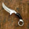 Custom Handmade Karambite Knife With D2 Steel Blade Gift For Him 0