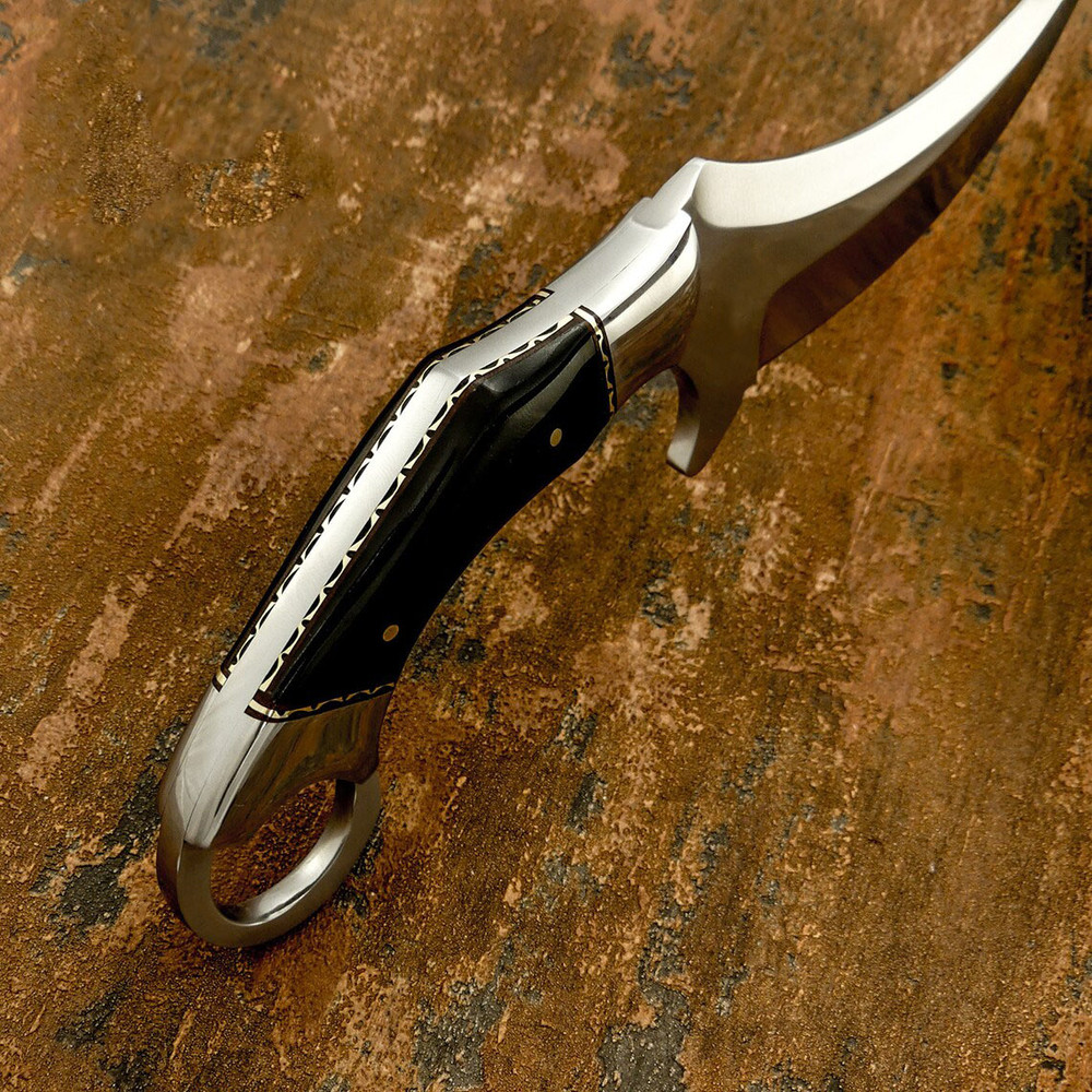 Custom Handmade Karambite Knife With D2 Steel Blade Gift For Him 2