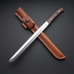 "custom handmade premium stainless steel hunting sword /gift for him"