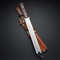 Handmade Hunting Sword With D2 Steel Bladegift For Himher 0
