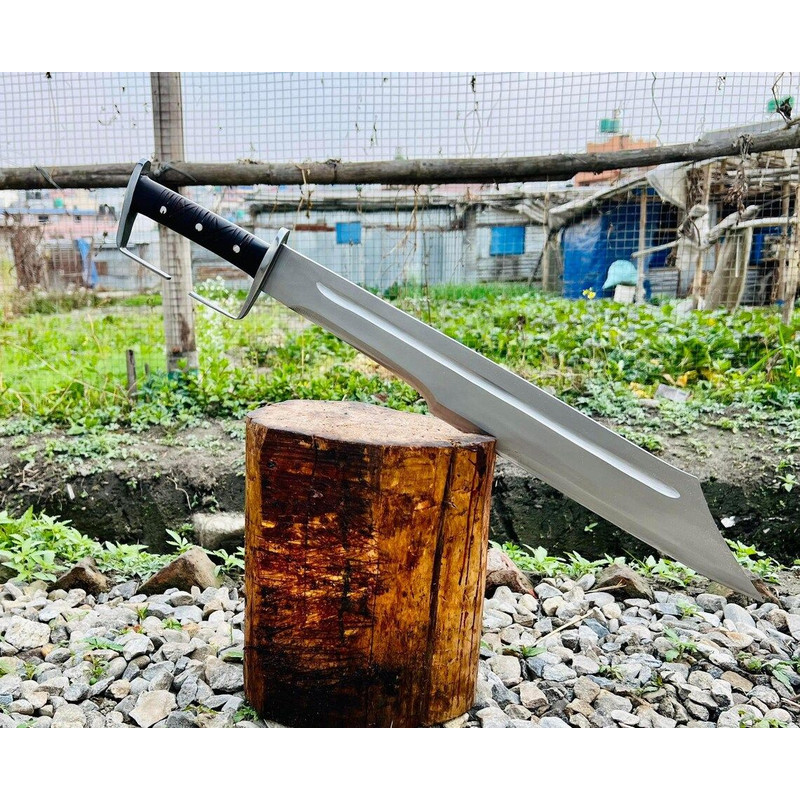 Custom Handmade Premium D2 Steel Sword For Huntinggift For Himxmas Gift 0