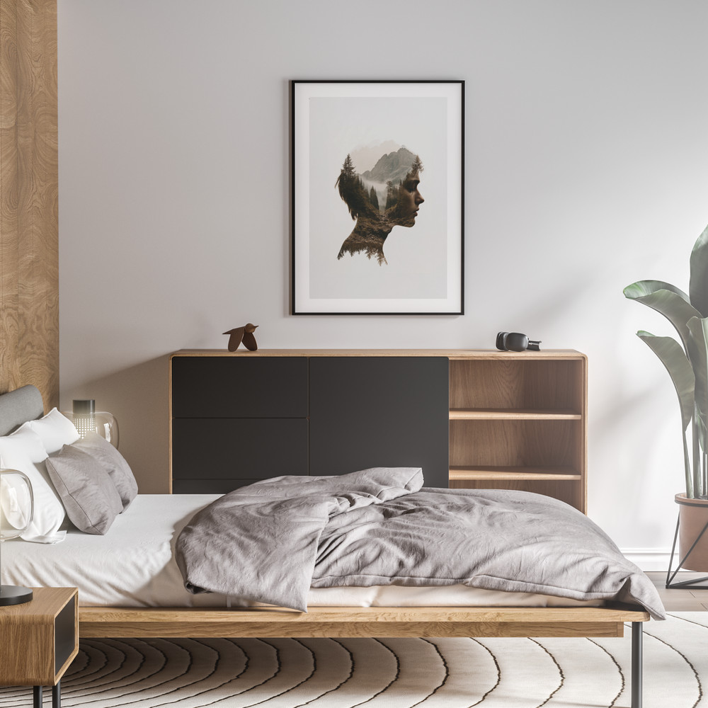 Inner Wilderness Digital Double Exposure Portrait Download 0