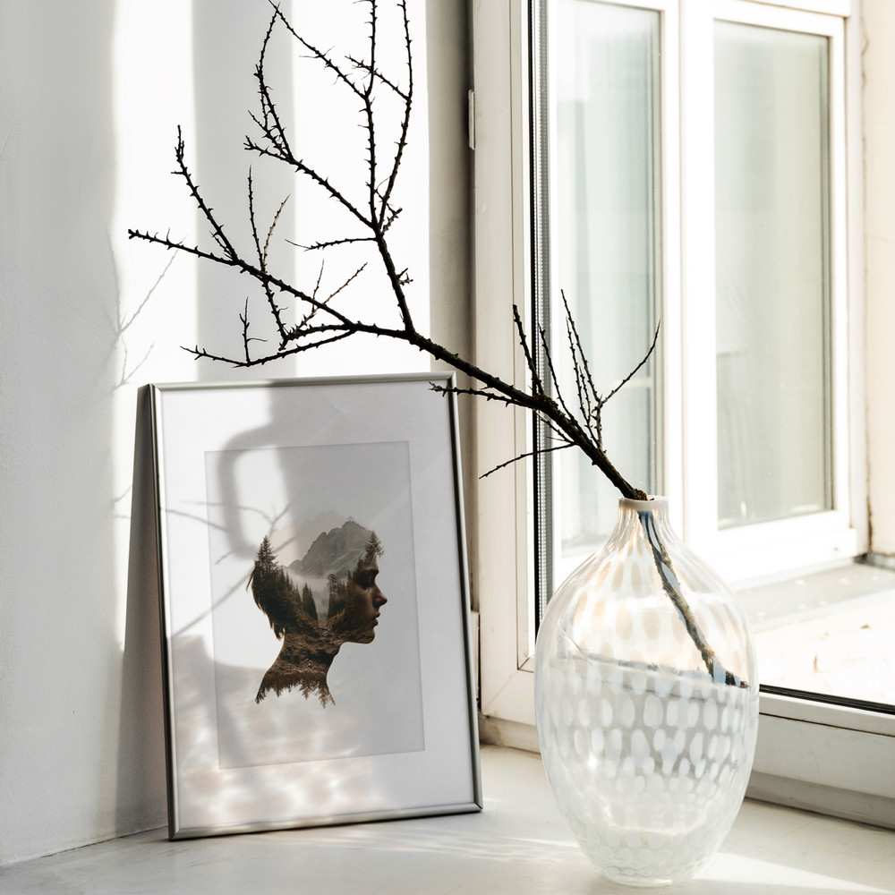 Inner Wilderness Digital Double Exposure Portrait Download 2