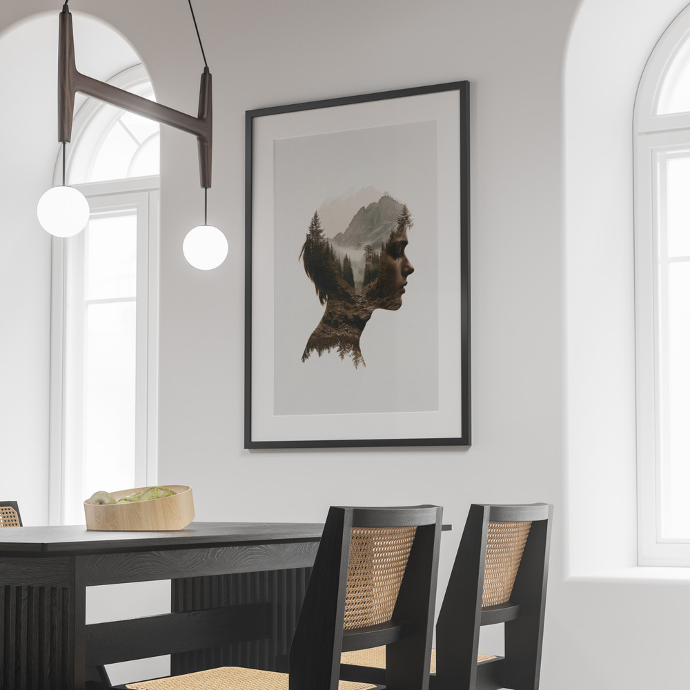 Inner Wilderness Digital Double Exposure Portrait Download 4