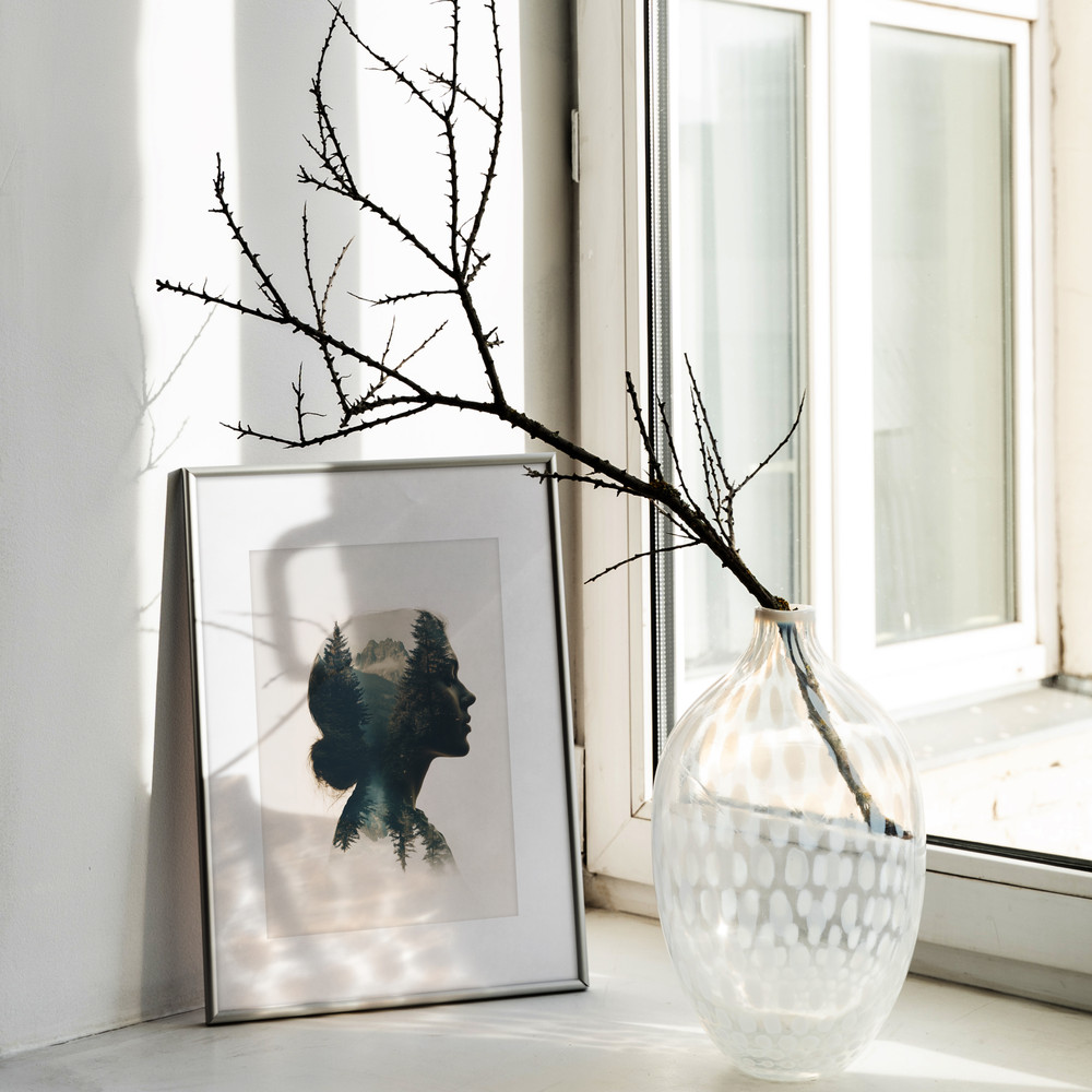 Inner Wilderness Digital Double Exposure Portrait Download Double Exposure Portrait Natureinspir 3