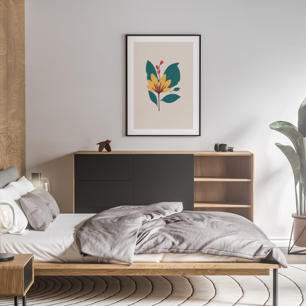 Minimalist Vector Floral Illustrations Digital Download Minimalist Floral Illustration Botanical 1