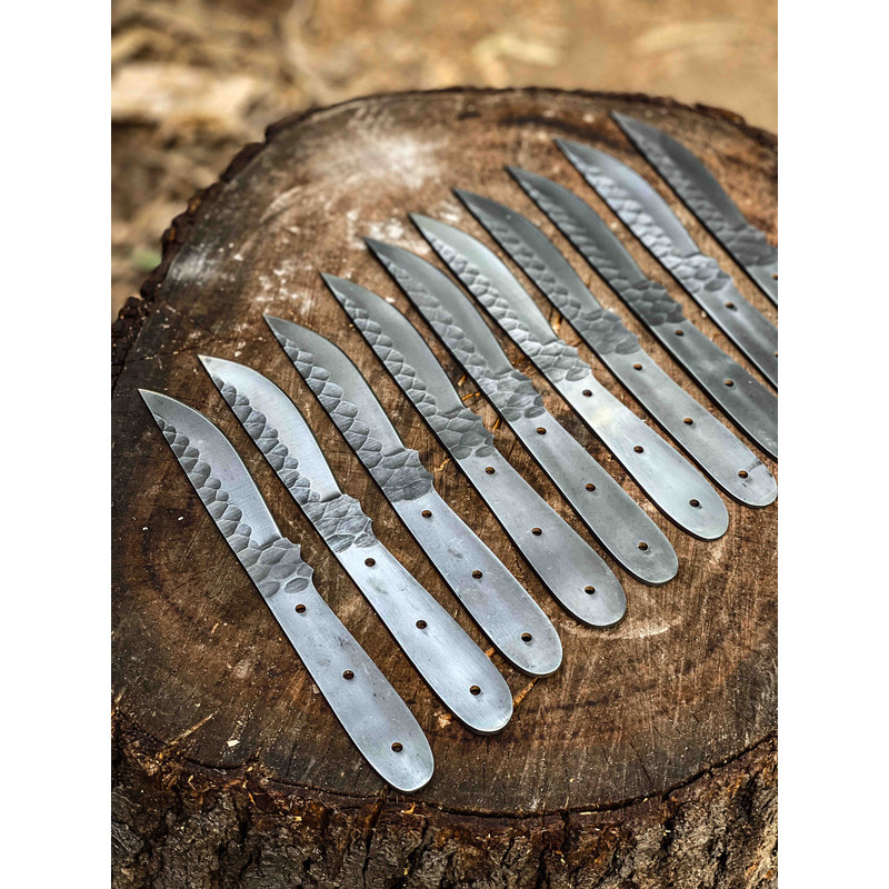 Lot Of 10 Picecs 1095 Carbon Steel Blank Blade Knife For Knife Making Supplies 2