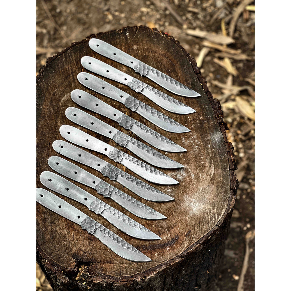 Lot Of 10 Picecs 1095 Carbon Steel Blank Blade Knife For Knife Making Supplies 5