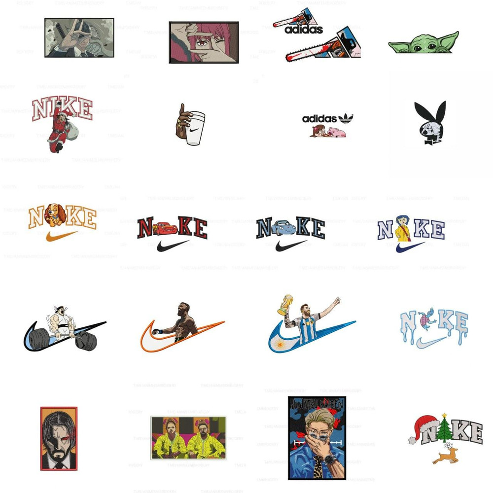 400000 Brother Embroidery Designs  PES Files  Huge Anime Floral  Holiday Collection 5