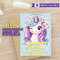Editable Unicorn Invite For Unicorn Birthday Invitation For Kid Party Invitation Rainbow Unicorn In 1